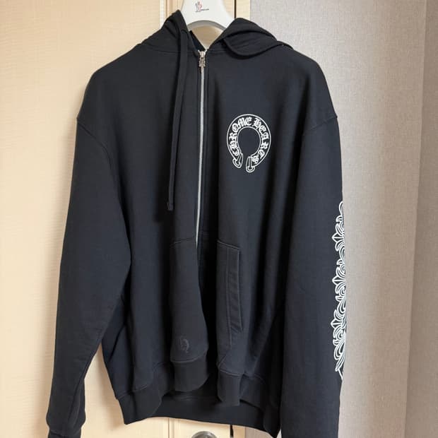 크롬하츠 홀스슈 플로랄 집업 xl