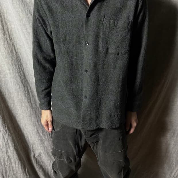 코모리 COMOLI Wool Cashmere shirt