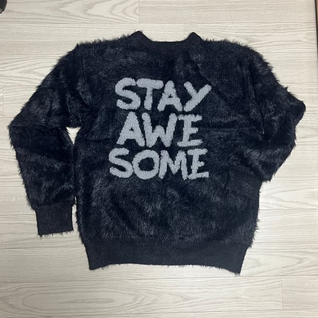 STAY 앙고라 니트