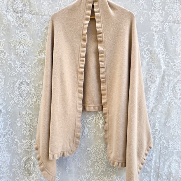 80-90s 영국 버크사 레이스 숄