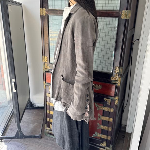 그렉로렌 린넨 자켓