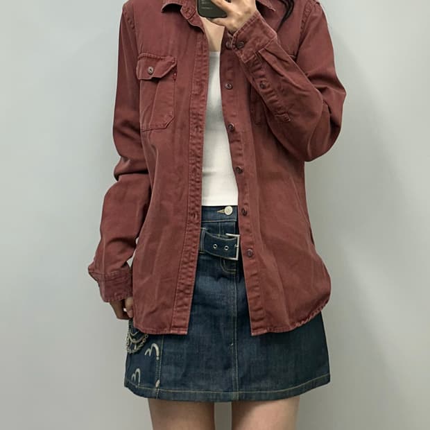 리바이스 레드탭 브릭 워크 셔츠