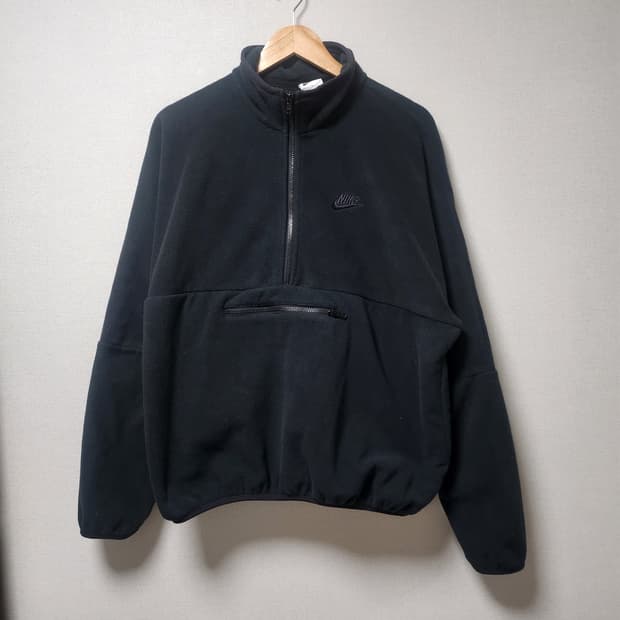 [L] 나이키 아노락 반집업 후리스
