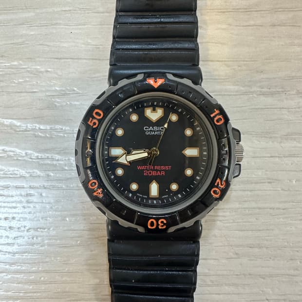 CASIO MD-301 Marlin 빈티지 다이버 시계