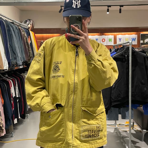 빈티지 야상 자켓  