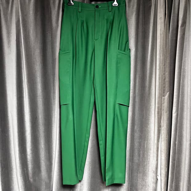 [46size]키코 코스타디노브 메가라 울 트라우저 포레스트 그린