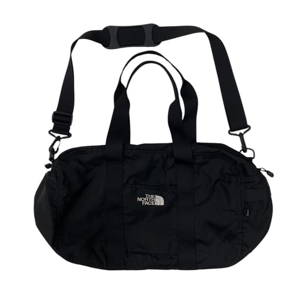 노스페이스 y2k 블랙 보부상 더플백