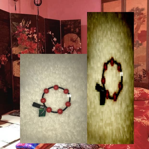 오리엔탈 핸드메이드 빈티지 팔찌 동양풍 악세사리