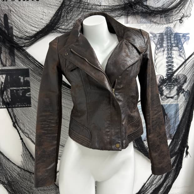 00s grunge pattern jacket