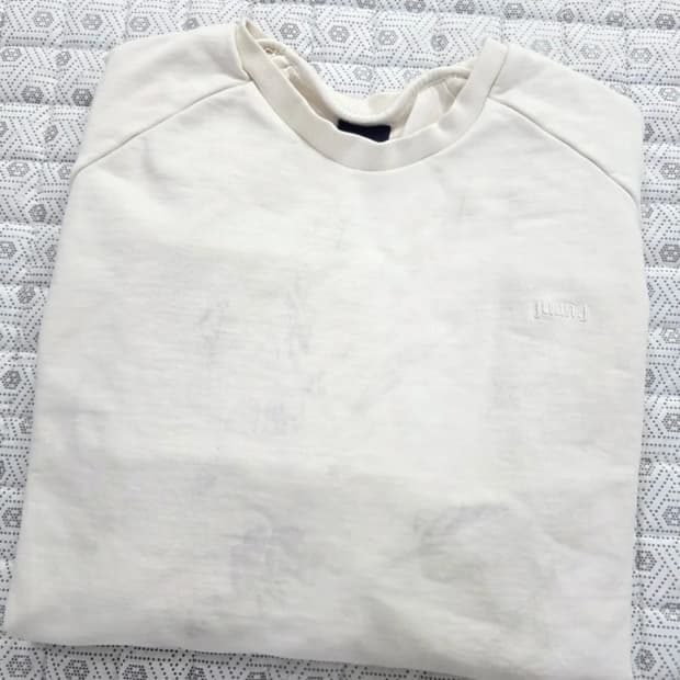 준지 오버핏 맨투맨 100