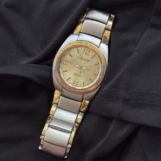 vintage goldlis metal watch 3
