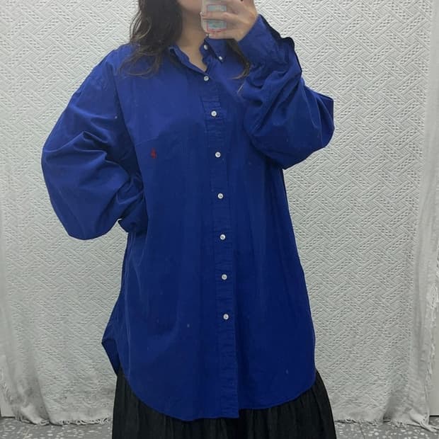 폴로 랄프로렌 클래식핏 버튼다운 빅사이즈 셔츠 2XL C05958