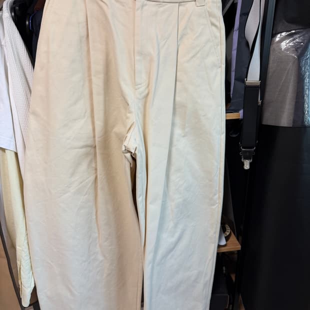 [S] 스튜디오 니콜슨 소르테 볼륨팬츠 크림