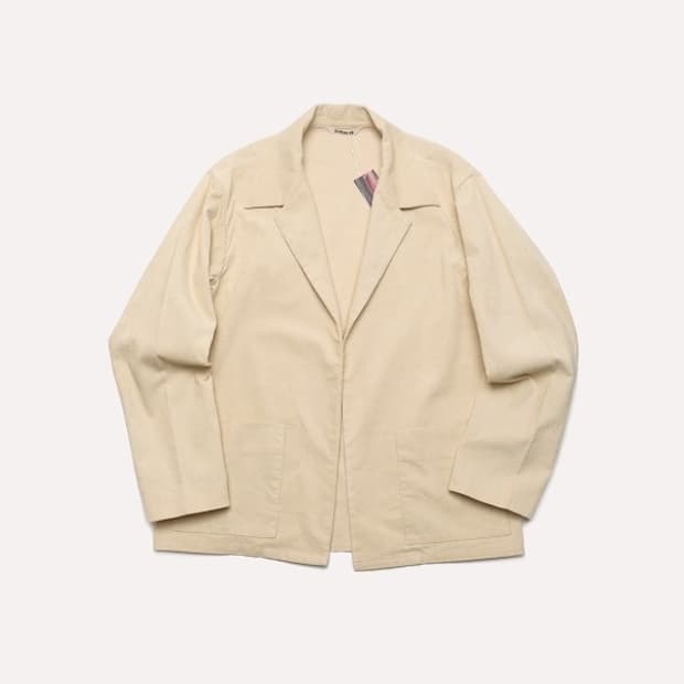 hemp corduroy shirt jacket