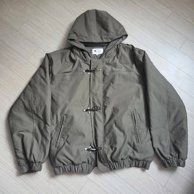 핀던 파이어맨 버클 자켓 올리브