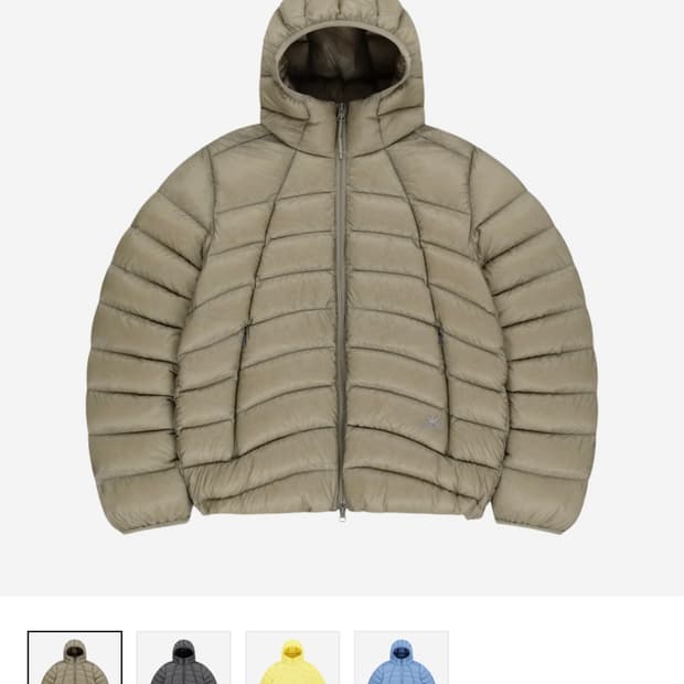 썬러브 경량패딩 스톤 L 택포 새상품