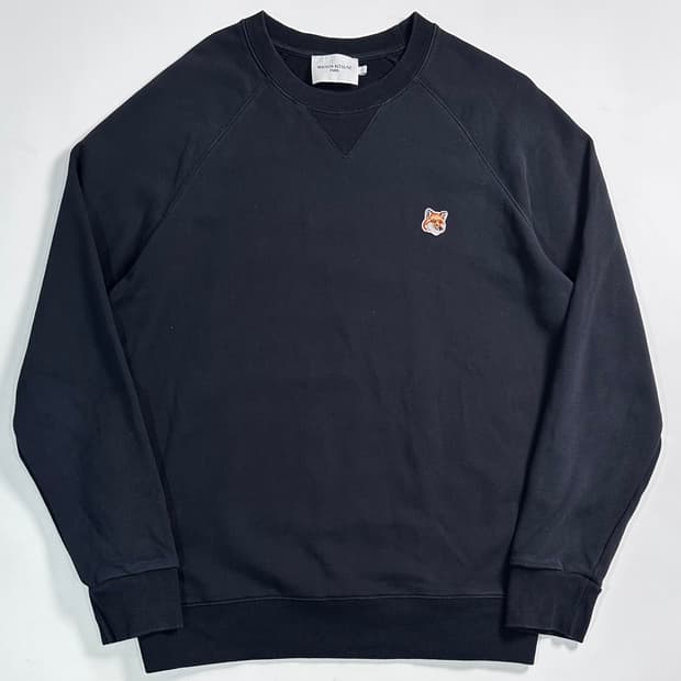 메종키츠네 폭스헤드 맨투맨 