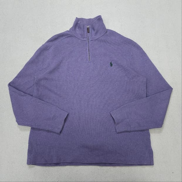 폴로 랄프 로렌 반집업 니트 M