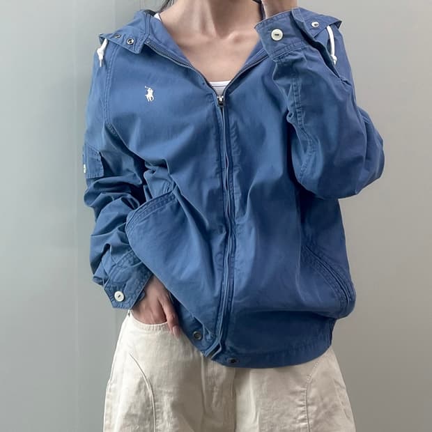 폴로 후드 자켓