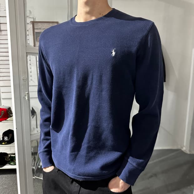 폴로 랄프로렌 네이비 롱슬리브