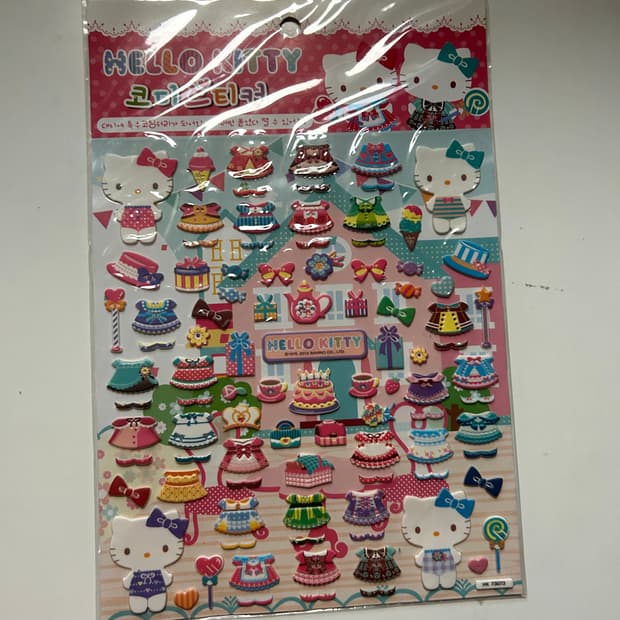 헬로키티 스티커 