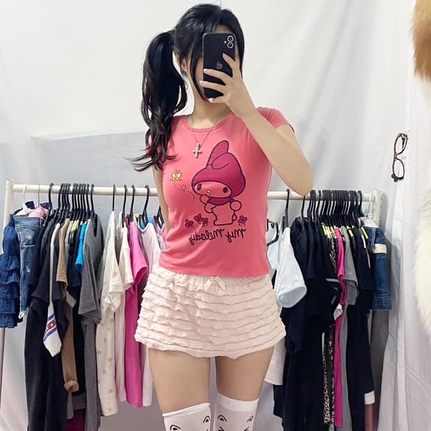[SANRIO] 산리오 마이멜로디 반팔