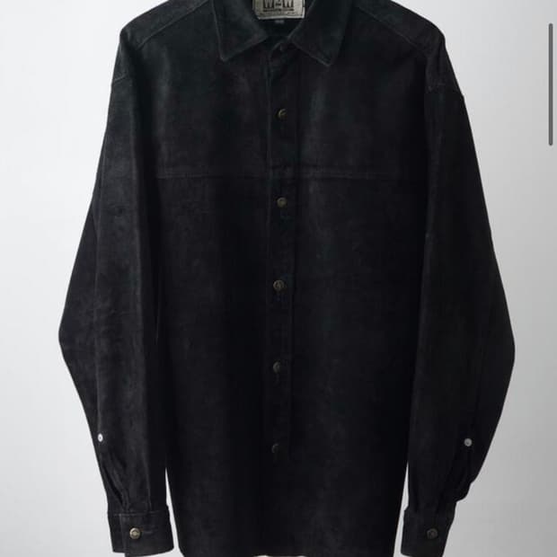 W2W 빈티지 스웨이드 자켓 팝니다