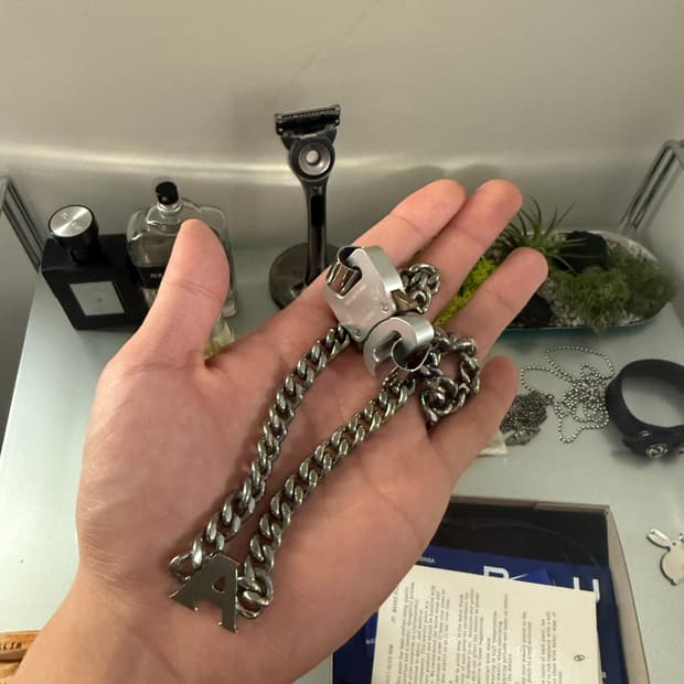 1017 ALYX 9SM CHAIN BUCKLE NECKLACE