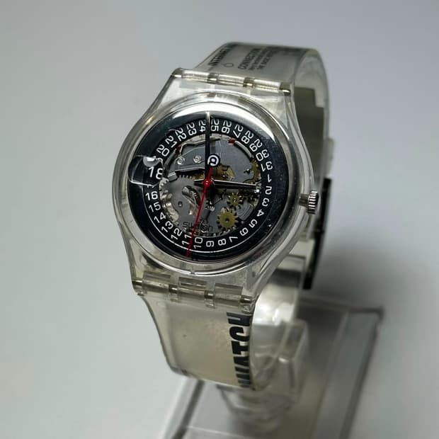 SWATCH quartz skeleton