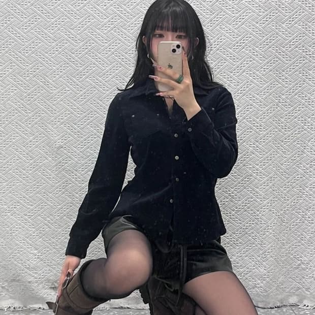 LEE 리 빈티지 올드머니 모던시크 코듀로이 셔츠 100 C11615