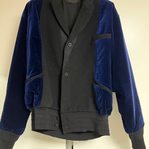 하이더아커만 벨벳 봄버 자켓 48