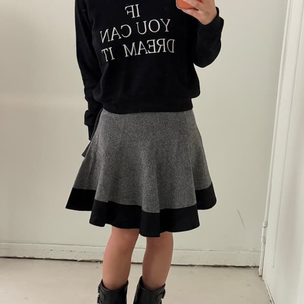 일본빈티지 블랙 셔츠 레이어드 스웻