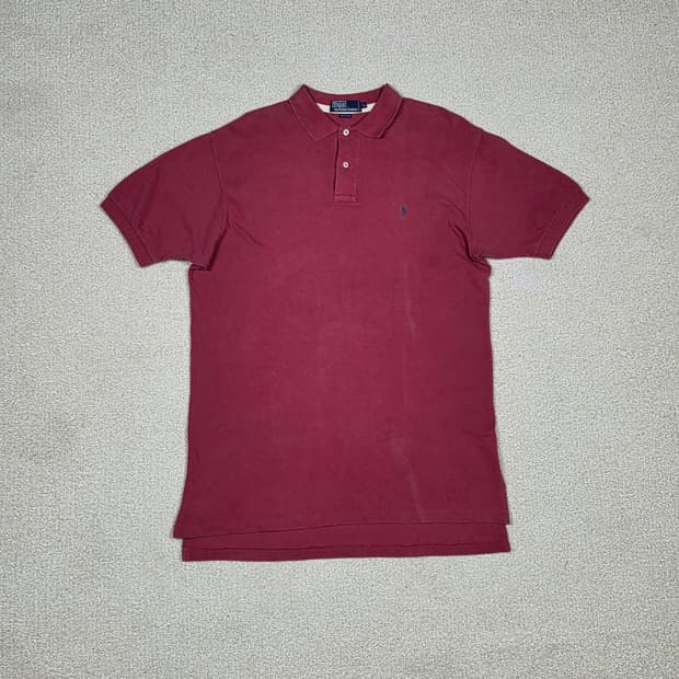 [폴로 랄프로렌] 빈티지 클래식 포니 반팔 카라 티셔츠 | S00058