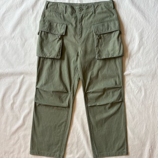 [35] OUTSTANDING Military HBT 팬츠 올리브