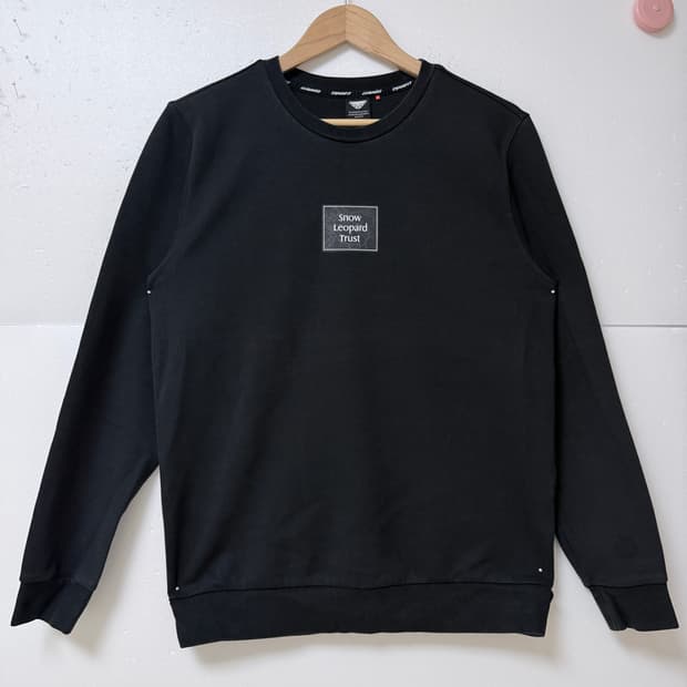 다이나핏(DYNAFIT) 스노우 레오파드 맨투맨 블랙M