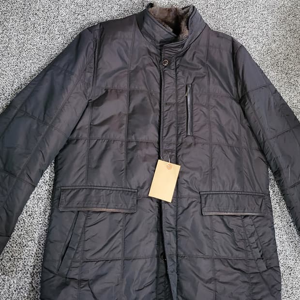 BASSO 옴므 패딩 코트 (내피 토끼털 ) 