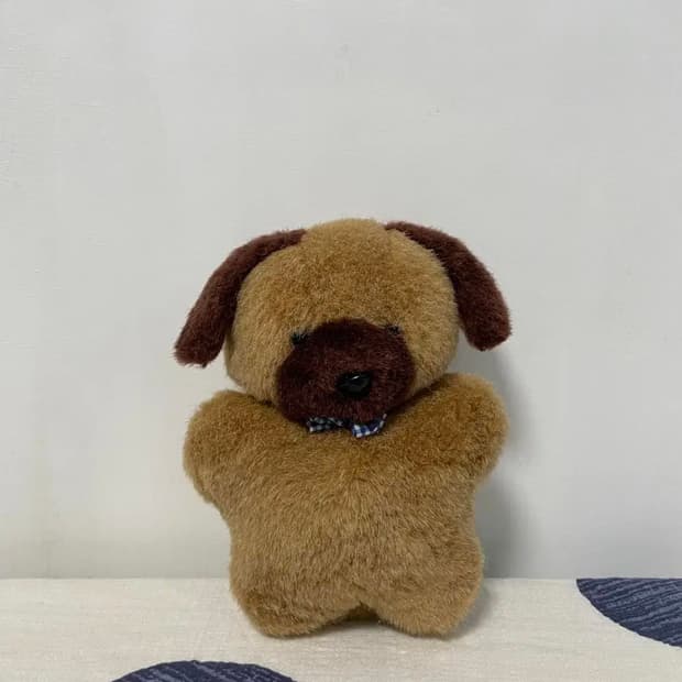 레트로 강아지 인형