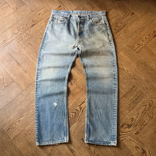 [36]80's 리바이스 501 Made in USA 데님 팬츠
