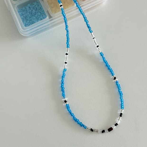 Wave Line Necklace