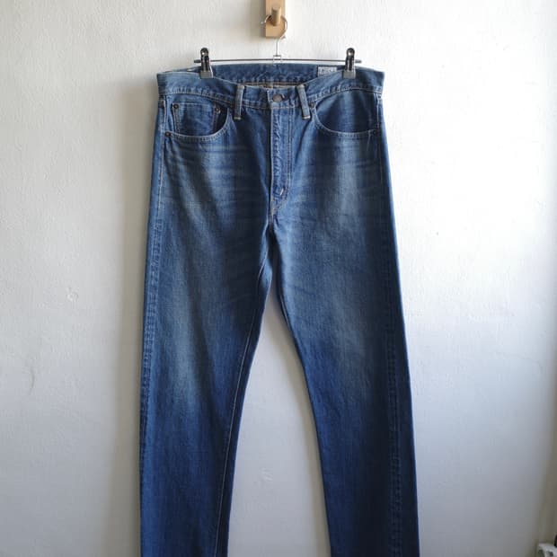 오어슬로우 107 2year 셀비지 데님 팬츠