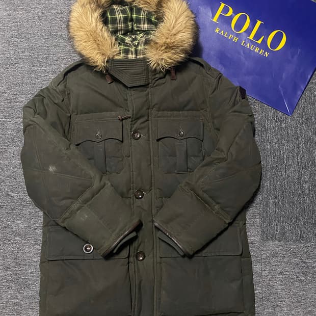 급처, 정가149만원 최신형QR 폴로 오일클로즈 덕다운 패딩 RRL