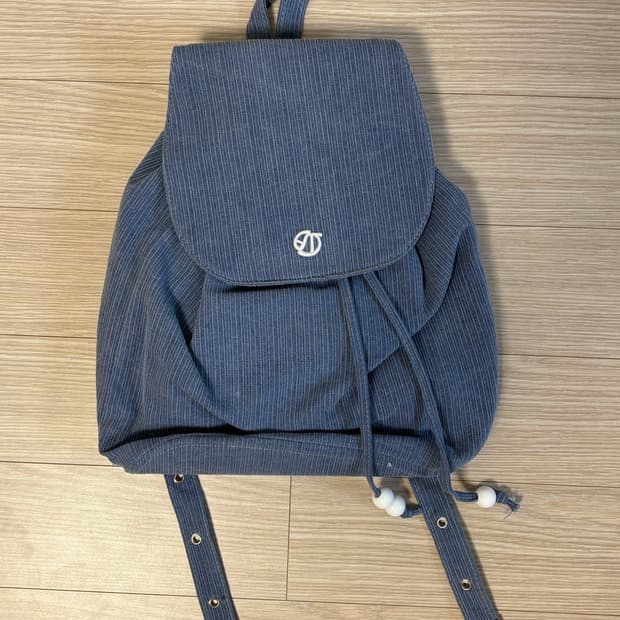 SOFT SEOUL 소프트 서울 데님 백팩 블루