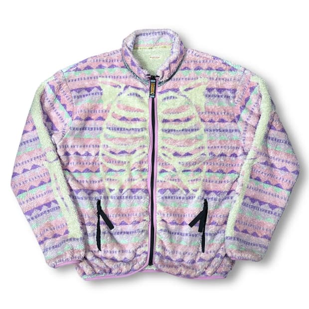 캐피탈 본 플리스 핑크 5사이즈