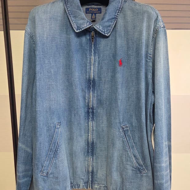 (새상품) 폴로 베이포트 인디고 다이 데님 재킷