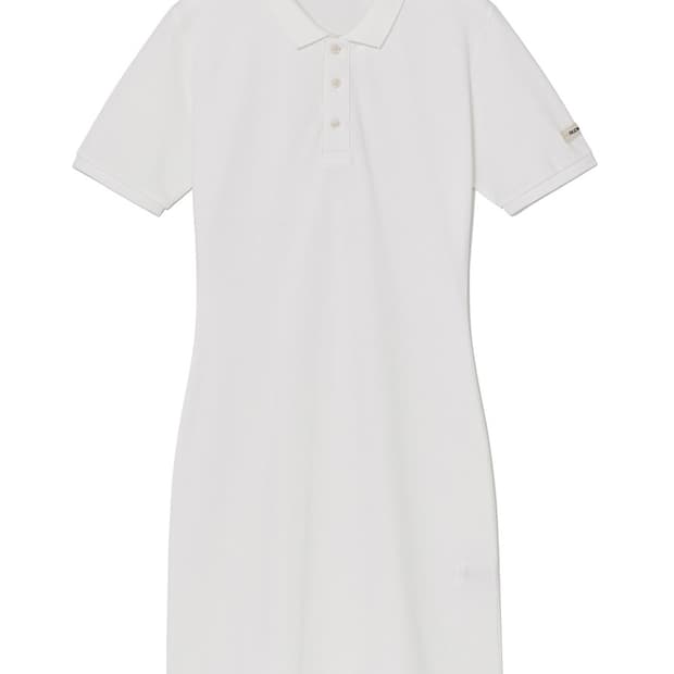 [S] 글로니 헤리티지 폴로 원피스 화이트