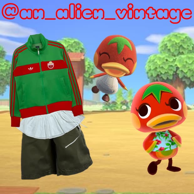 아디다스 모로코 져지 빈티지 코디 세트 토마토맛 코디