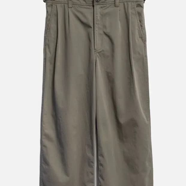 (새상품)고낙 워시드 치노팬츠 올리브 카키 2(M)