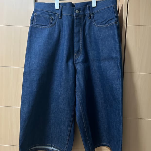 Acne studios 아크네 스튜디오 인디고블루 버뮤다 팬츠 33