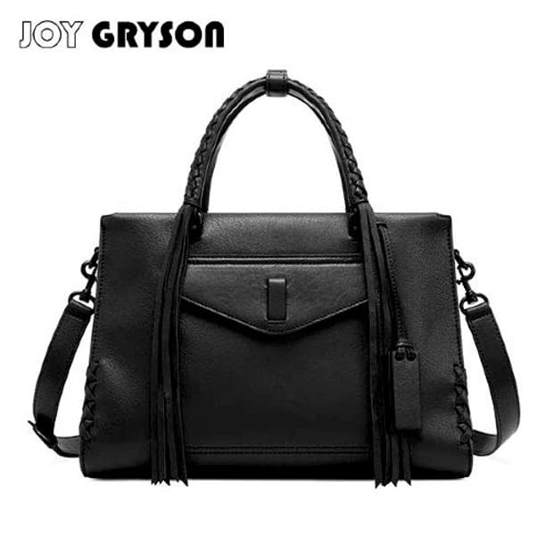 유일매물 조이그라이슨 나탈리 토트백 블랙 미디움