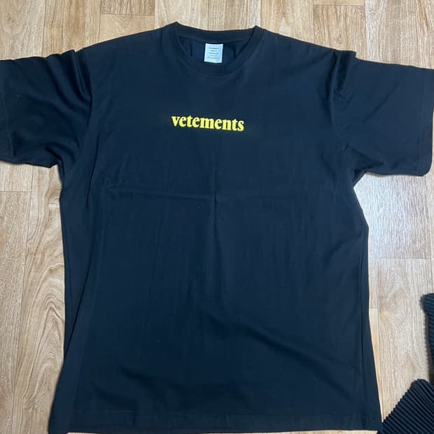 베트멍 블랙 로고 티셔츠